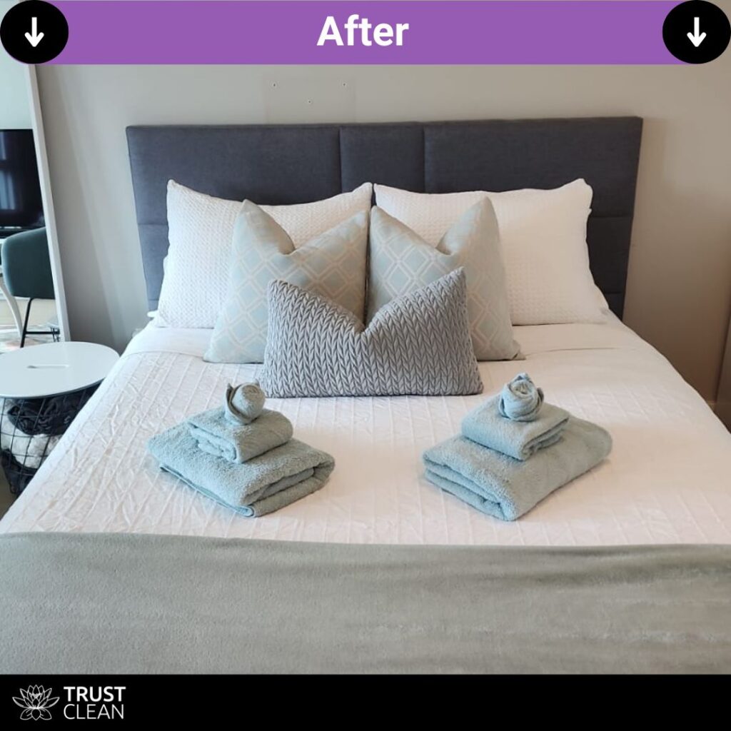 After cleaning Airbnb by Trust Clean